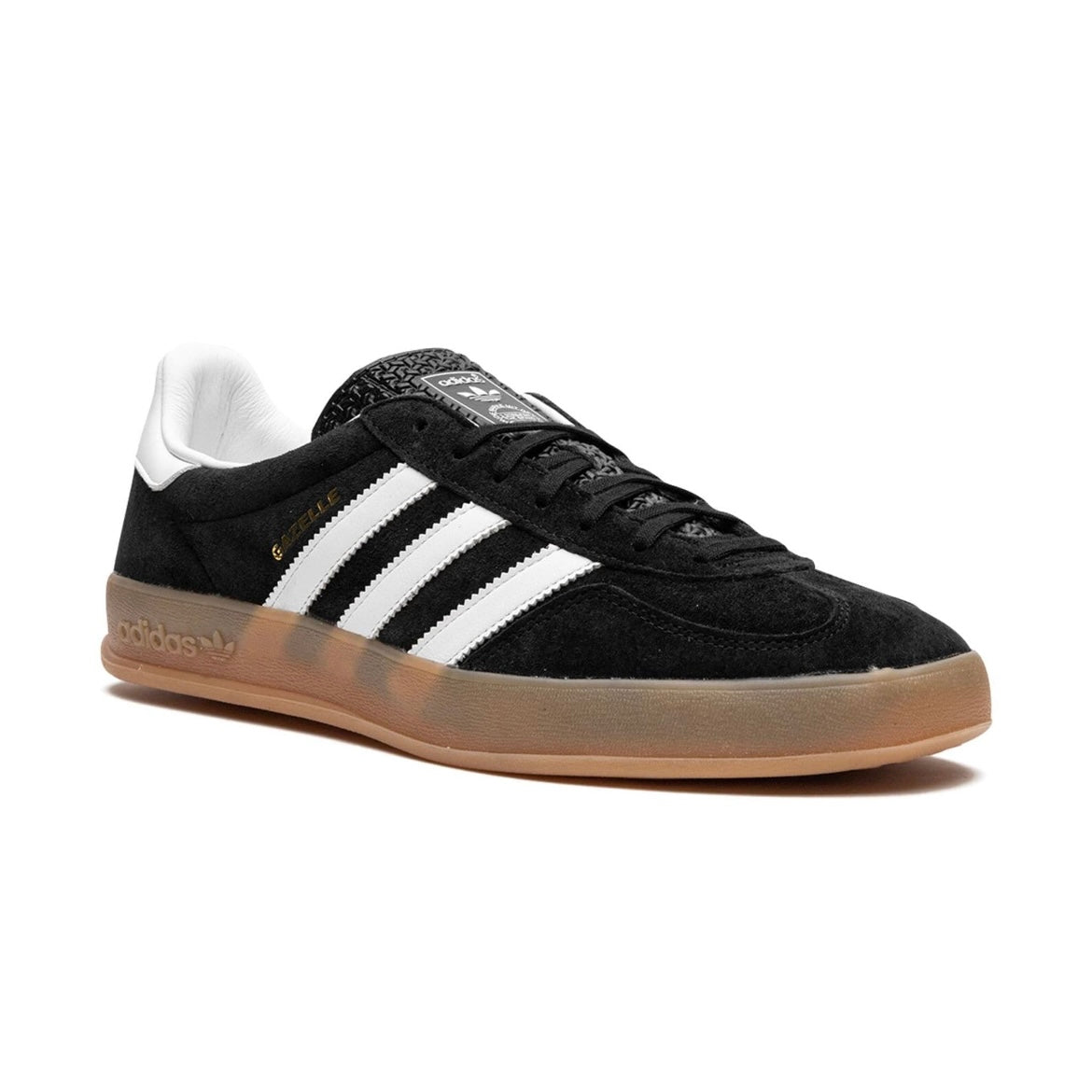 Gazelle Indoor- Black White Gum