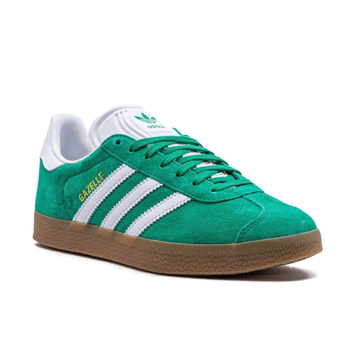 Gazelle Court - Green Footwear White