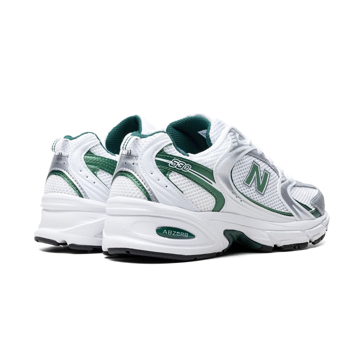 New Balance 530 - White Nightwatch Green